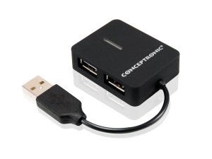 Conceptronic Travel 4 Ports USB Hub