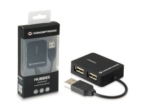 Conceptronic Travel 4 Ports USB Hub