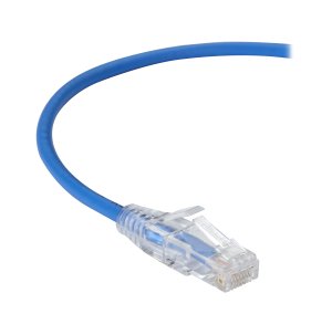 Black Box CAT6A 1.2m networking cable Blue U/UTP (UTP)