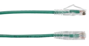 Black Box CAT6A 0.6m networking cable Green U/UTP (UTP)