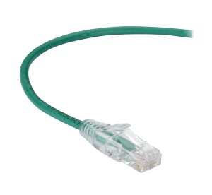 Black Box CAT6A 1.2m networking cable Green U/UTP (UTP)