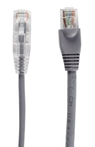 Black Box CAT6A 0.3m networking cable Grey U/UTP (UTP)