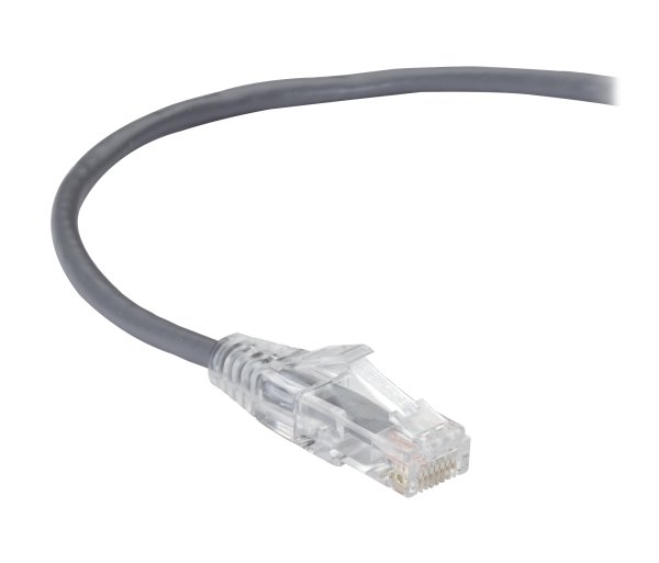 Black Box CAT6A 2.1m networking cable Grey U/UTP (UTP)