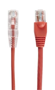 Black Box CAT6A 1.5m networking cable Red U/UTP (UTP)