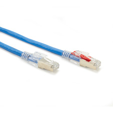 Black Box 7ft Cat6a networking cable Blue 2.1 m F/UTP (FTP)