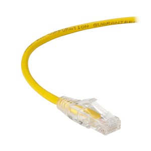 Black Box C6PC28-YL-05 networking cable Yellow 1.5 m Cat6 U/UTP (UTP)