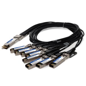 AddOn Networks CAB-D-8S-400G-1M-AO InfiniBand/fibre optic cable QSFP-DD 8x SFP56 Black