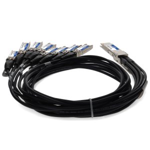 AddOn Networks CAB-D-8S-400G-1M-AO InfiniBand/fibre optic cable QSFP-DD 8x SFP56 Black