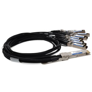 AddOn Networks CAB-D-8S-400G-1M-AO InfiniBand/fibre optic cable QSFP-DD 8x SFP56 Black