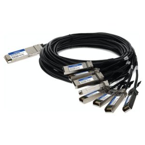 AddOn Networks CAB-O-8S-200G-2M-AO InfiniBand/fibre optic cable OSFP 8xSFP28 Black, Silver