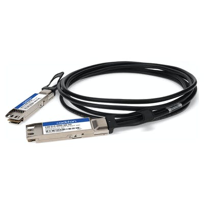 AddOn Networks CAB-O-O-400G-3M-AO InfiniBand/fibre optic cable OSFP Black, Silver