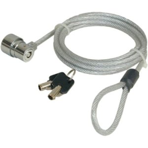 Port Designs Security CABLE KEY cable lock Stainless steel 1.8 m