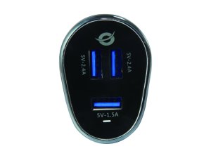 Conceptronic CARDEN06B mobile device charger Universal Black Cigar lighter Auto