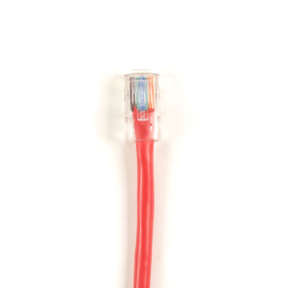 Black Box CAT6PC-B-003-RD networking cable Red 0.9 m Cat6 U/UTP (UTP)