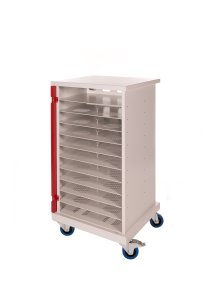 Compucharge ChargeMate 10 - Storage & charging trolley for up to 10 laptops / 20 tablets or netbooks. Includes 2 user keys additional / replacment keys can be ordered using part code 64003. Supplied by Hypertec.