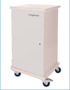 Compucharge ChargeMate 16 (can also be used for 8 laptops) - Storage & charging trolley for up to 16 netbooks Chromebooks or tablets. Includes 2 user keys additional / replacment keys can be ordered using part code 64003. Supplied by Hypertec.