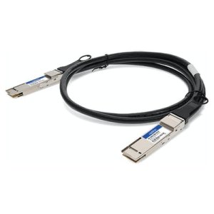 AddOn Networks DAC-Q28DD-200G-3M-AO InfiniBand/fibre optic cable QSFP-DD Black