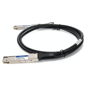 AddOn Networks DAC-Q28DD-200G-3M-AO InfiniBand/fibre optic cable QSFP-DD Black