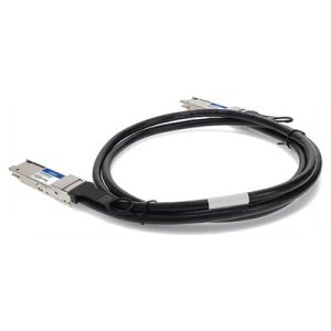 AddOn Networks DAC-Q28DD-200G-3M-AO InfiniBand/fibre optic cable QSFP-DD Black