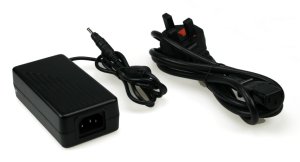90 watt power supply and mains cable for a Dell Latitude D830 docking station