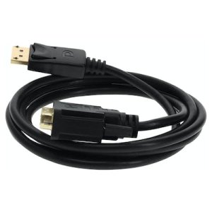 3m DisplayPort 1.2 Male to DVI-D Dual Link (24+1 pin) Male Black Cable Which Requires DP++ For Resolution Up to 2560x1600 (WQXGA)