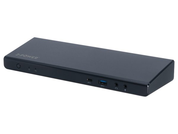 2-Power DOC0113A laptop dock/port replicator Black