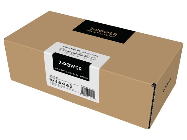 2-Power DOC0113A laptop dock/port replicator Black