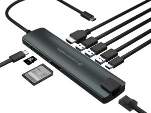 Conceptronic DONN 9-in-1 Multifunctional USB Hub Adapter