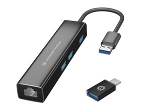 Conceptronic DONN07BA USB 3.2 Gen 1 (3.1 Gen 1) Type-A Black