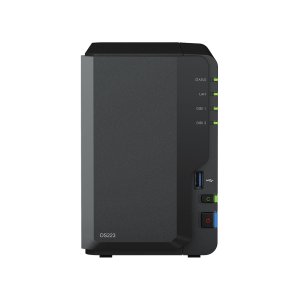 Synology DS223 NAS Desktop Realtek RTD1619B 2 GB DDR4 12 TB HDD DiskStation Manager Black