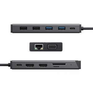 MV2 USB-C Dual Display DP Alt Mode Docking Station