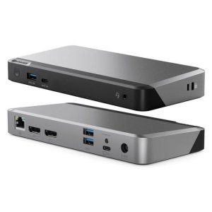 ALOGIC DUPRMX2-WW laptop dock/port replicator Wired USB 3.2 Gen 1 (3.1 Gen 1) Type-C Grey, Black