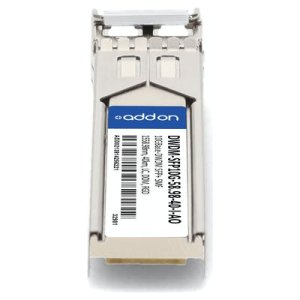 AddOn Networks DWDM-SFP10G-58.98-40-I-AO network transceiver module Fiber optic 1250 Mbit/s SFP+ 1558.98 nm