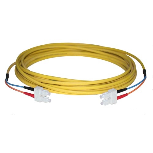 Black Box EFE080-010M-R InfiniBand/fibre optic cable 10 m LC OS1/OS2 Yellow