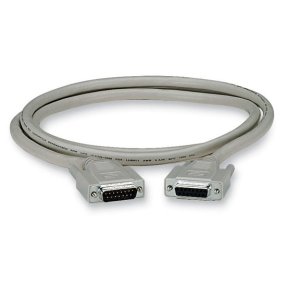 Black Box EGM16T-0010-MF serial cable Grey 1.5 m DB15