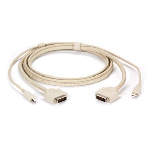 Black Box ServSwitch DVI/USB, 1.8m KVM cable Beige