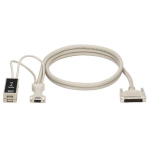 Black Box EHNUSB-0001 KVM cable White 0.3 m