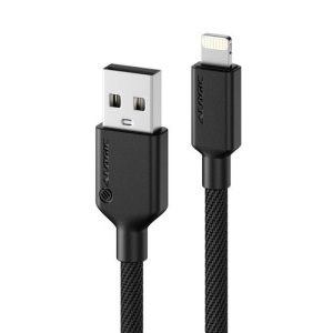 ALOGIC ELPA8P02-BK mobile phone cable Black 2 m USB A Lightning