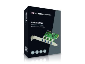 Conceptronic EMRICK02G interface cards/adapter Internal USB 3.2 Gen 1 (3.1 Gen 1)