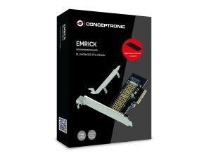 Conceptronic EMRICK M.2 NVMe SSD PCIe Adapter