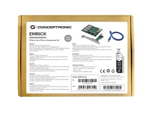 Conceptronic EMRICK PCIe x1 to 4 PCIe x1 Expansion Kit