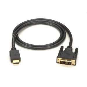 Black Box EVHDMI02T-001M video cable adapter 1 m DVI-D HDMI
