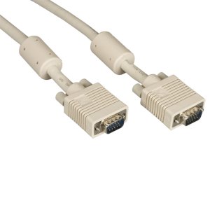 Black Box VGA/VGA, 10ft VGA cable 3 m VGA (D-Sub) Beige