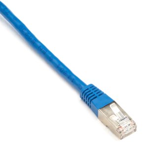 Black Box Cat5e 1ft networking cable Blue 0.3 m S/FTP (S-STP)