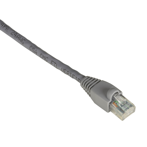 Black Box GigaTrue CAT6 UTP 1.2 m networking cable Grey U/UTP (UTP)