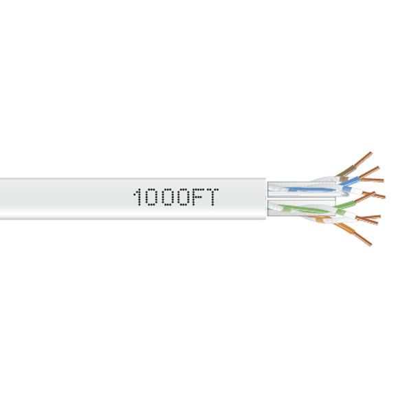 Black Box EYN874A-PB-1000 networking cable White 304.8 m Cat6