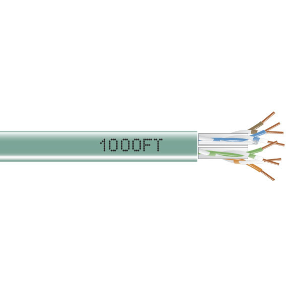 Black Box EYN878A-PB-1000 networking cable Green 304.8 m Cat6