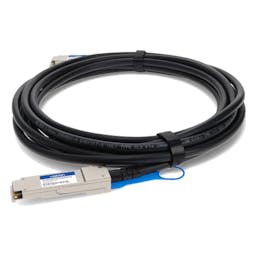 AddOn Networks FG-TRAN-QSFP+SR-PDAC50CM-AO InfiniBand/fibre optic cable 0.5 m Black, Silver