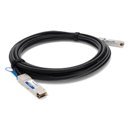 AddOn Networks FG-TRAN-QSFP+SR-PDAC50CM-AO InfiniBand/fibre optic cable 0.5 m Black, Silver