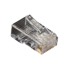 Black Box FMTP5E-100PAK wire connector RJ-45 Transparent